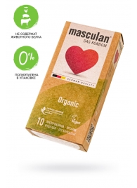 Экологически чистые презервативы Masculan Organic - 10 шт. - Masculan - купить с доставкой в Арзамасе