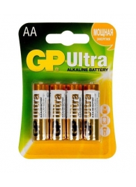 Батарейки алкалиновые GP Ultra Alkaline AA/LR6 - 4 шт. - Элементы питания - купить с доставкой в Арзамасе