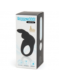 Черное эрекционное виброкольцо Happy Rabbit Rechargeable Rabbit Cock Ring - Happy Rabbit - в Арзамасе купить с доставкой