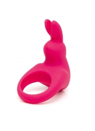 Розовое эрекционное виброкольцо Happy Rabbit Rechargeable Rabbit Cock Ring - Happy Rabbit - в Арзамасе купить с доставкой