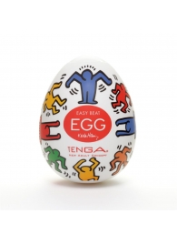 Мастурбатор-яйцо Keith Haring EGG DANCE - Tenga - в Арзамасе купить с доставкой