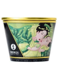 Массажная свеча Exotic Green Tea с ароматом зелёного чая - 170 мл. - Shunga - купить с доставкой в Арзамасе