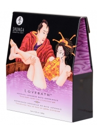 Соль для ванны Lovebath Sensual lotus, превращающая воду в гель - 650 гр. - Shunga - купить с доставкой в Арзамасе