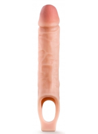 Телесная насадка на пенис 10 Inch Cock Sheath Extender - 25 см. - Blush Novelties - в Арзамасе купить с доставкой