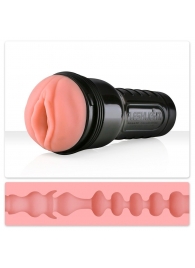 Мастурбатор-вагина Fleshlight - Pink Lady Mini-Lotus - Fleshlight - в Арзамасе купить с доставкой