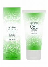 Лубрикант с пролонгирующим эффектом Natural CBD Numbing Lubricant - 50 мл. - Shots Media BV - купить с доставкой в Арзамасе