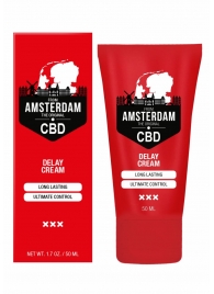 Крем-пролонгатор CBD from Amsterdam Delay Cream - 50 мл. - Shots Media BV - купить с доставкой в Арзамасе