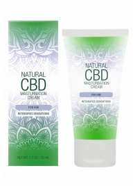 Крем для мастурбации для мужчин Natural CBD Masturbation Cream For Him - 50 мл. - Shots Media BV - купить с доставкой в Арзамасе