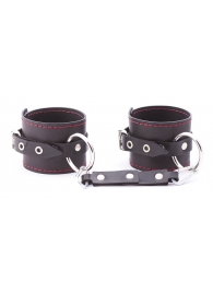 БДСМ-комплект: большая распорка и оковы - Crazy Handmade - купить с доставкой в Арзамасе БДСМ-комплект: большая распорка и оковы - Crazy Handmade - купить с доставкой в Арзамасе