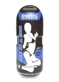 Мастурбатор-ротик без вибрации Sex In A Can Mouth Lotus Tunnel - Lovetoy - в Арзамасе купить с доставкой