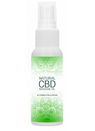 Массажное масло Natural CBD Massage Oil - 50 мл. - Shots Media BV - купить с доставкой в Арзамасе