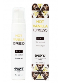 Возбуждающий гель Hot Vanilla Espresso Arousal Gel - 15 мл. - Exsens - купить с доставкой в Арзамасе