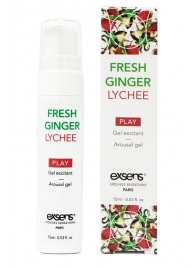 Возбуждающий гель Fresh Ginger Lychee Arousal Gel - 15 мл. - Exsens - купить с доставкой в Арзамасе