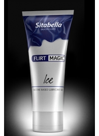 Силиконовая гель-смазка FLIRT MAGIC Ice с лёгким пролонгирующим эффектом - 75 мл. - Sitabella - купить с доставкой в Арзамасе