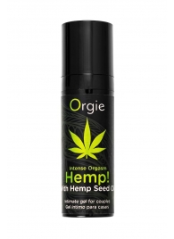 Возбуждающий интимный гель для пар ORGIE Hemp Intense Orgasm - 15 мл. - ORGIE - купить с доставкой в Арзамасе Возбуждающий интимный гель для пар ORGIE Hemp Intense Orgasm - 15 мл. - ORGIE - купить с доставкой в Арзамасе