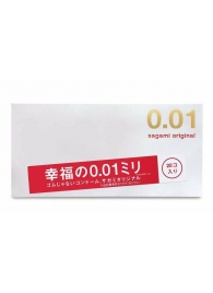 Ультратонкие презервативы Sagami Original 0.01 - 20 шт. - Sagami - купить с доставкой в Арзамасе