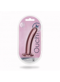 Розовый фаллоимитатор Smooth G-Spot - 15 см. - Shots Media BV