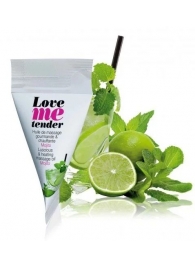 Съедобное согревающее массажное масло Love Me Tender Mojito с ароматом мохито - 10 мл. - Love to Love - купить с доставкой в Арзамасе