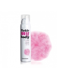 Массажная хрустящая пенка Tickle My Body Cotton Candy с ароматом сладкой ваты - 150 мл. - Love to Love - купить с доставкой в Арзамасе