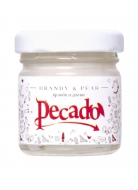 Массажная свеча Brandy   Pear - 35 мл. - Pecado - купить с доставкой в Арзамасе