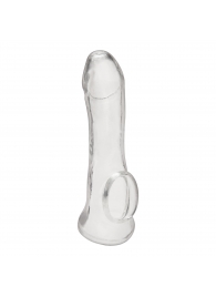 Прозрачная насадка на пенис Transparent Penis Enhancing Sleeve Extension - 15,9 см. - BlueLine - в Арзамасе купить с доставкой