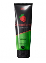 Смазка на водной основе с ароматом клубники Strawberry Lubricant - 100 мл. - INTT - купить с доставкой в Арзамасе