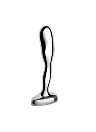 Стальной стимулятор простаты Stainless Steel Prostate Plug - 11,5 см. - b-Vibe - в Арзамасе купить с доставкой