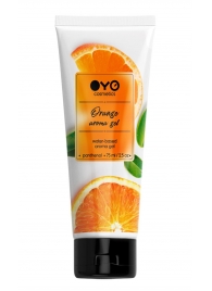 Лубрикант на водной основе OYO Aroma Gel Orange с ароматом апельсина - 75 мл. - OYO - купить с доставкой в Арзамасе