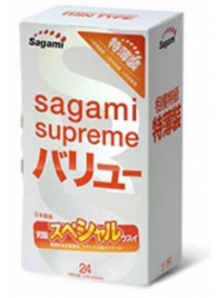 Ультратонкие презервативы Sagami Xtreme SUPERTHIN - 24 шт. - Sagami - купить с доставкой в Арзамасе