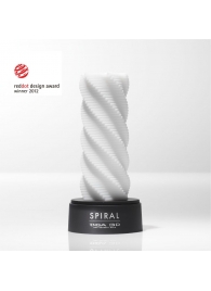 Белый 3D мастурбатор SPIRAL - Tenga - в Арзамасе купить с доставкой