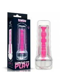 Светящийся в темноте мастурбатор 8.5 Lumino Play Masturbator - Lovetoy - в Арзамасе купить с доставкой