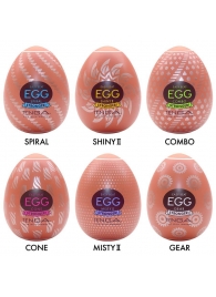 Набор из 6 мастурбаторов-яиц Tenga Egg Variety Pack V - Tenga - в Арзамасе купить с доставкой