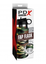 Мастурбатор в камуфляжной колбе Fap Flask - Pipedream - в Арзамасе купить с доставкой