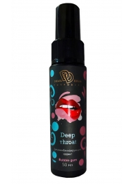 Спрей для горла Deep Throat с десенсибилизирующим эффектом и вкусом бабл-гам - 50 мл. - БиоМед - купить с доставкой в Арзамасе