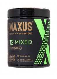 Презервативы MAXUS Mixed - 12 шт. - Maxus - купить с доставкой в Арзамасе