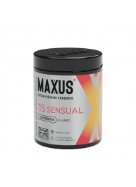 Анатомические презервативы MAXUS Sensual - 15 шт. - Maxus - купить с доставкой в Арзамасе