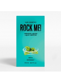 Жидкий вибратор Nuei Rock Me! с ароматом мяты - 20 мл. - Nuei cosmetics - купить с доставкой в Арзамасе