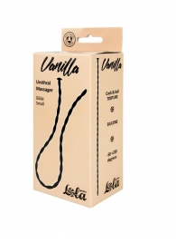 Черный уретральный массажер Glide Small - 30 см. - Lola Games - купить с доставкой в Арзамасе