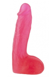 Розовый фаллоимитатор XSKIN 7 PVC DONG - 18 см. - Dream Toys