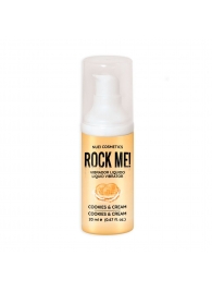 Жидкий вибратор Nuei Rock Me! с ароматом печенья и сливок - 20 мл. - Nuei cosmetics - купить с доставкой в Арзамасе