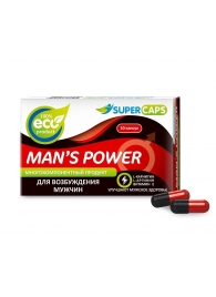 Возбуждающее средство Man’s power - 10 капсул (+1 в подарок) - SuperCaps - купить с доставкой в Арзамасе