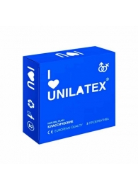 Классические презервативы Unilatex Natural Plain - 3 шт. - Unilatex - купить с доставкой в Арзамасе