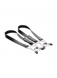 Ремни с зажимами для половых губ Spread Labia Spreader Straps with Clamps - XR Brands - купить с доставкой в Арзамасе