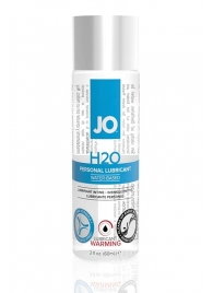 Возбуждающий лубрикант на водной основе JO Personal Lubricant H2O Warming - 60 мл. - System JO - купить с доставкой в Арзамасе