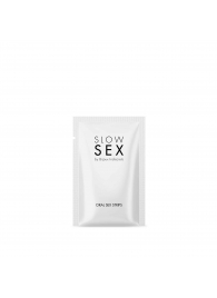 Полоски для орального секса Slow Sex Oral Sex Strips - 7 шт. - Bijoux Indiscrets - купить с доставкой в Арзамасе