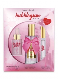 Набор средств для массажа и ласк Bubblegum Play Kit - Bijoux Indiscrets - купить с доставкой в Арзамасе