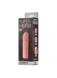 Фаллоудлинитель SUPER HERO Tempter - 16 см. - Lola Games - в Арзамасе купить с доставкой