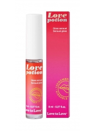 Возбуждающий блеск для губ Love Potion - 8 мл. - Love to Love - купить с доставкой в Арзамасе