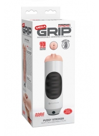 Мастурбатор-вагина Extreme Toyz Mega Grip Vibrating Stroker Mouth - Pipedream - в Арзамасе купить с доставкой