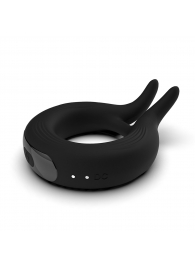 Черное эрекционное кольцо Marry Me Rechargeable Vibrating Cockring - Adrien Lastic - в Арзамасе купить с доставкой